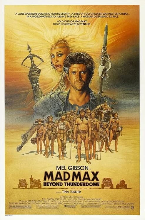 Mad Max: Beyond Thunderdome film posteri