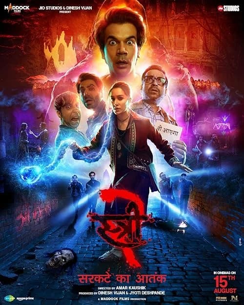 Stree 2 film posteri