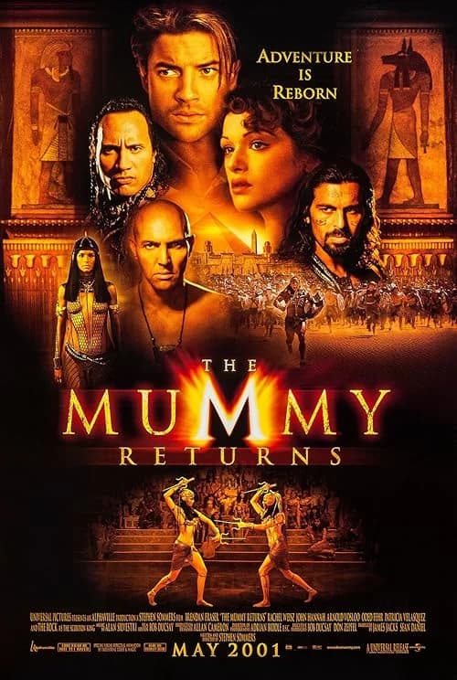 The Mummy Returns film posteri
