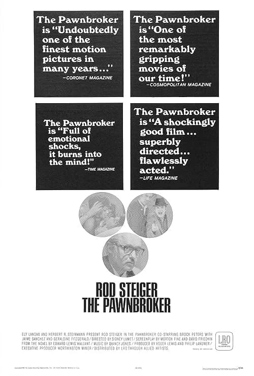 The Pawnbroker film posteri