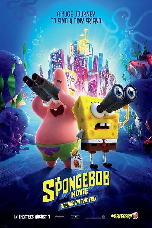 The SpongeBob Movie: Sponge on the Run film posteri